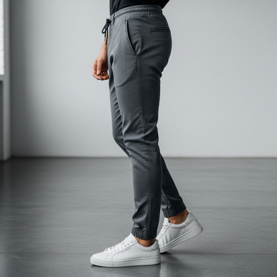 Nova Esnek Dokulu Slim-Fit Jogger Pantolon